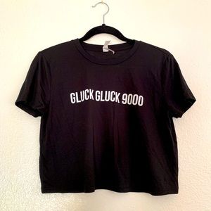 Call her daddy Gluck Gluck 9000 crop top barstool